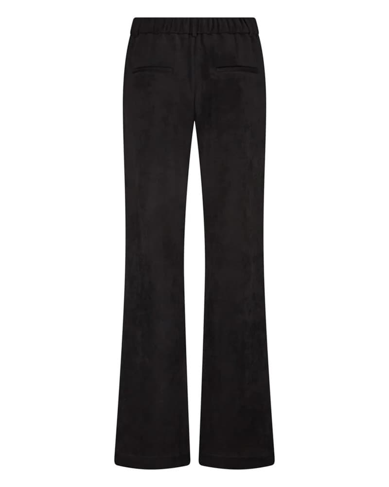 Jill Pants Suedine Zwart 1 Jill Pants Suedine Zwart 1