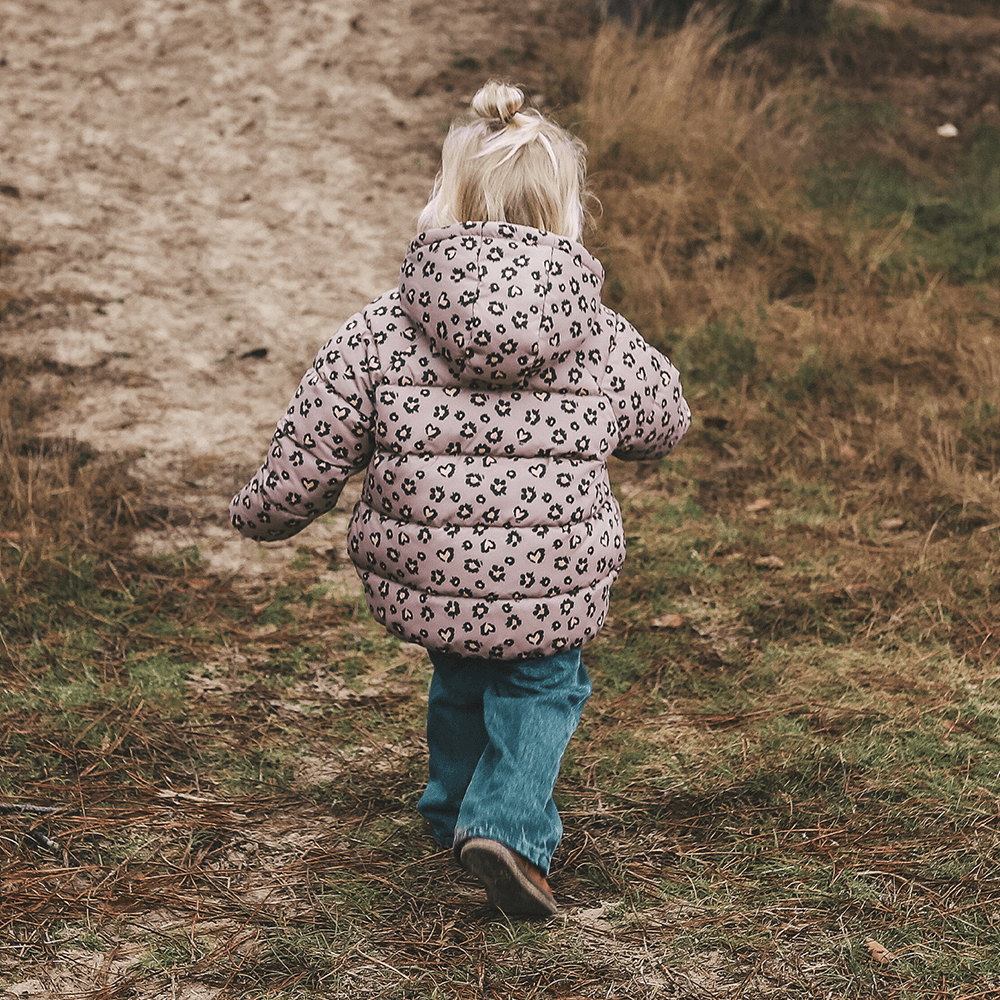 Sweet Leopard Puffer Coat Bruin 1 Sweet Leopard Puffer Coat Bruin 1