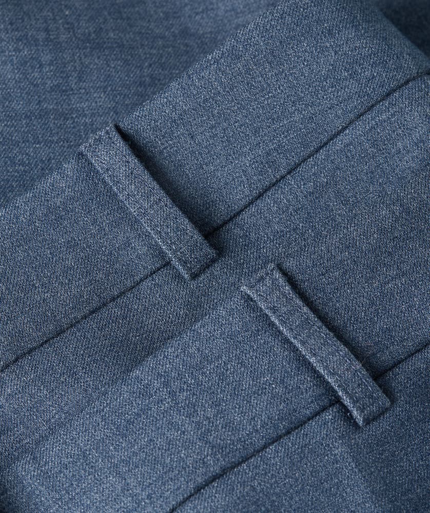 LIORA Flared Pantalon Blauw LIORA Flared Pantalon Blauw