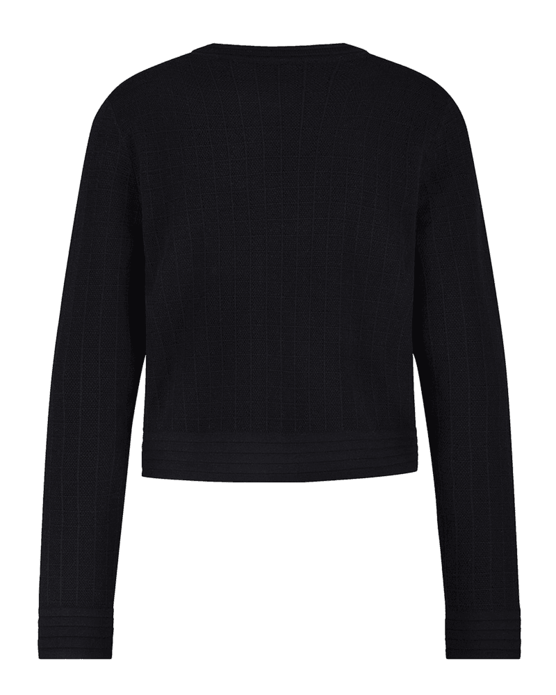 Limeira Cardigan Zwart 1 Limeira Cardigan Zwart 1