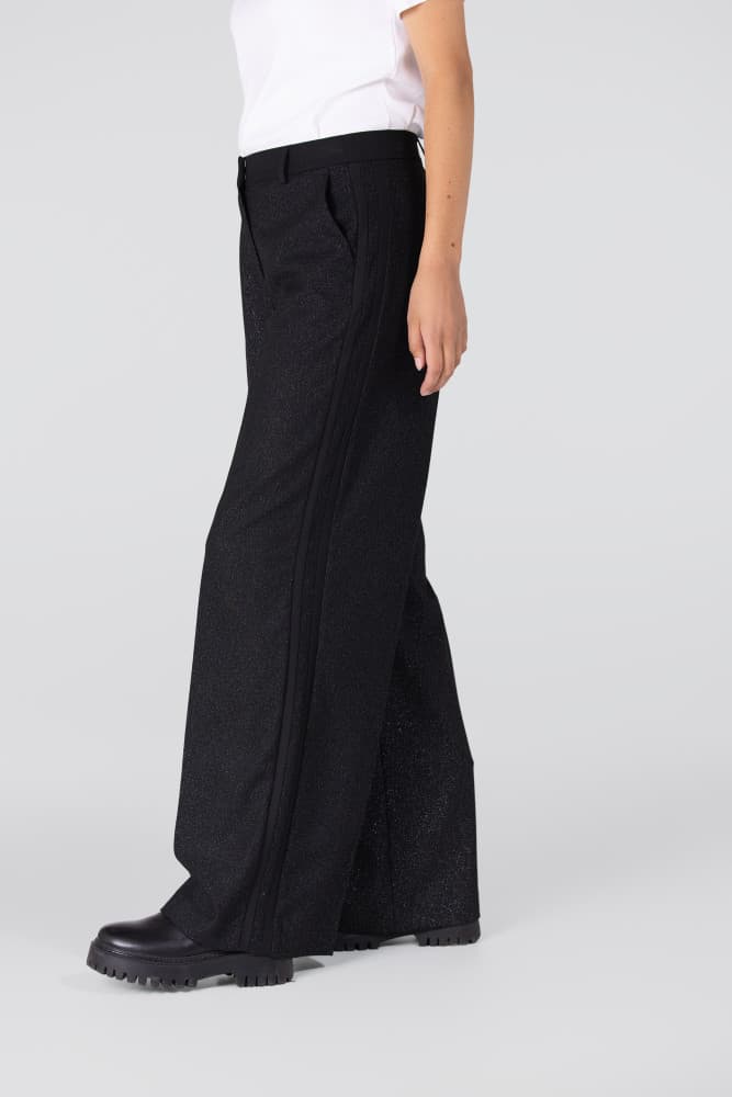 LUCIA BROEK WL 403 zijstreep Zwart 1 LUCIA BROEK WL 403 zijstreep Zwart 1