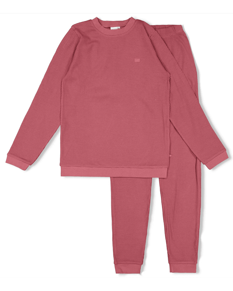 Wafelpyjama Family Limited Edition Winter Adults Paars Wafelpyjama Family Limited Edition Winter Adults Paars