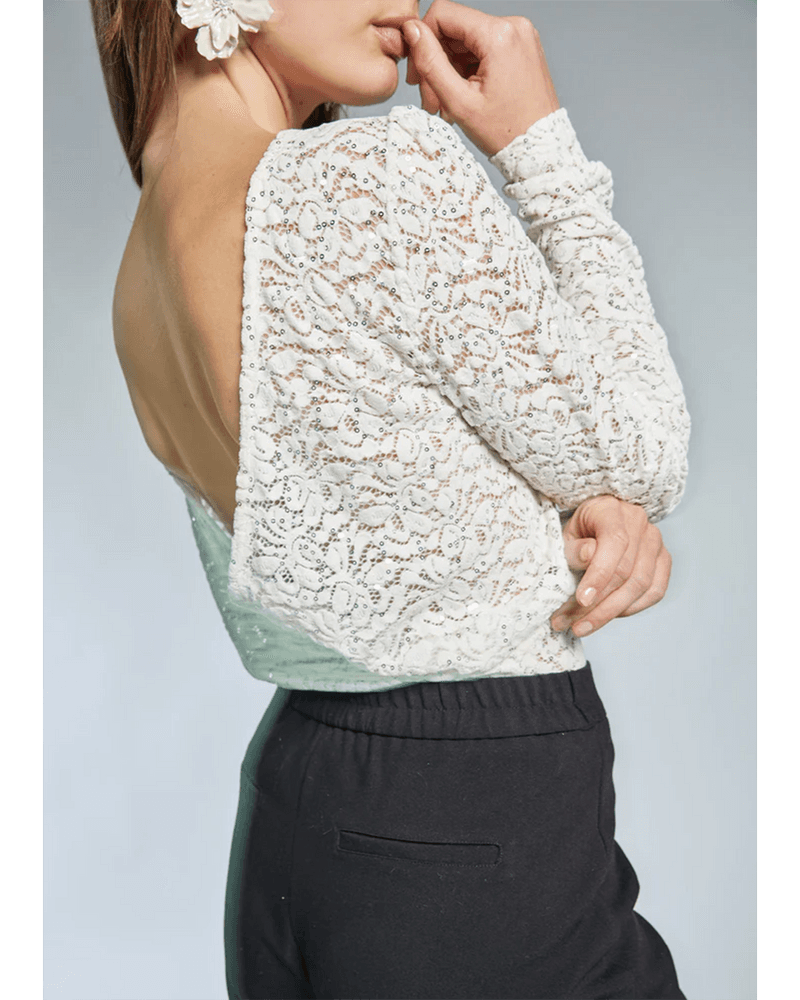 Tiana Top Ls Off White Tiana Top Ls Off White