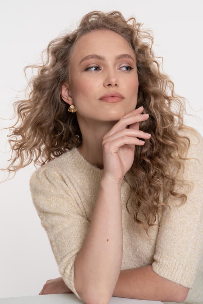 Pullover lurex Off White Pullover lurex Off White