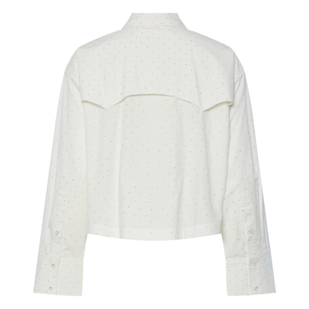 YASCIRU LS SHORT STUDDED SHIRT S. Wit 1 YASCIRU LS SHORT STUDDED SHIRT S. Wit 1