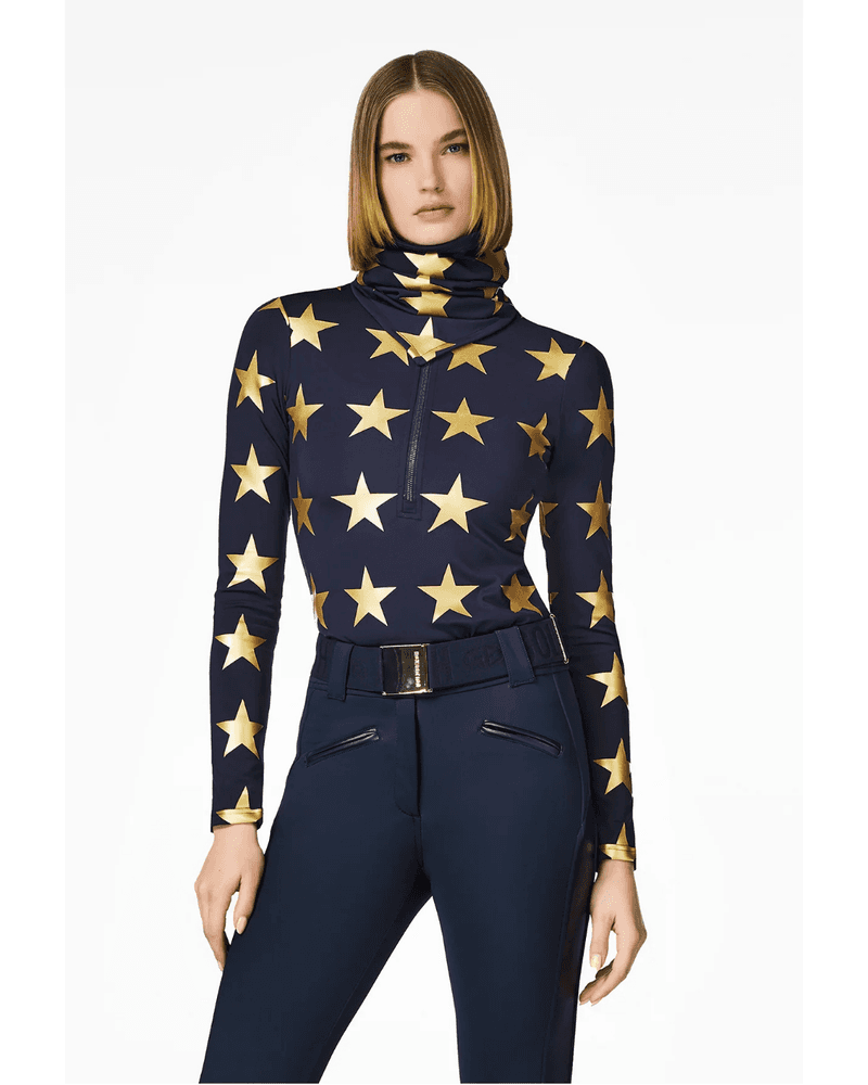 LUNARIA ski pully Blauw LUNARIA ski pully Blauw