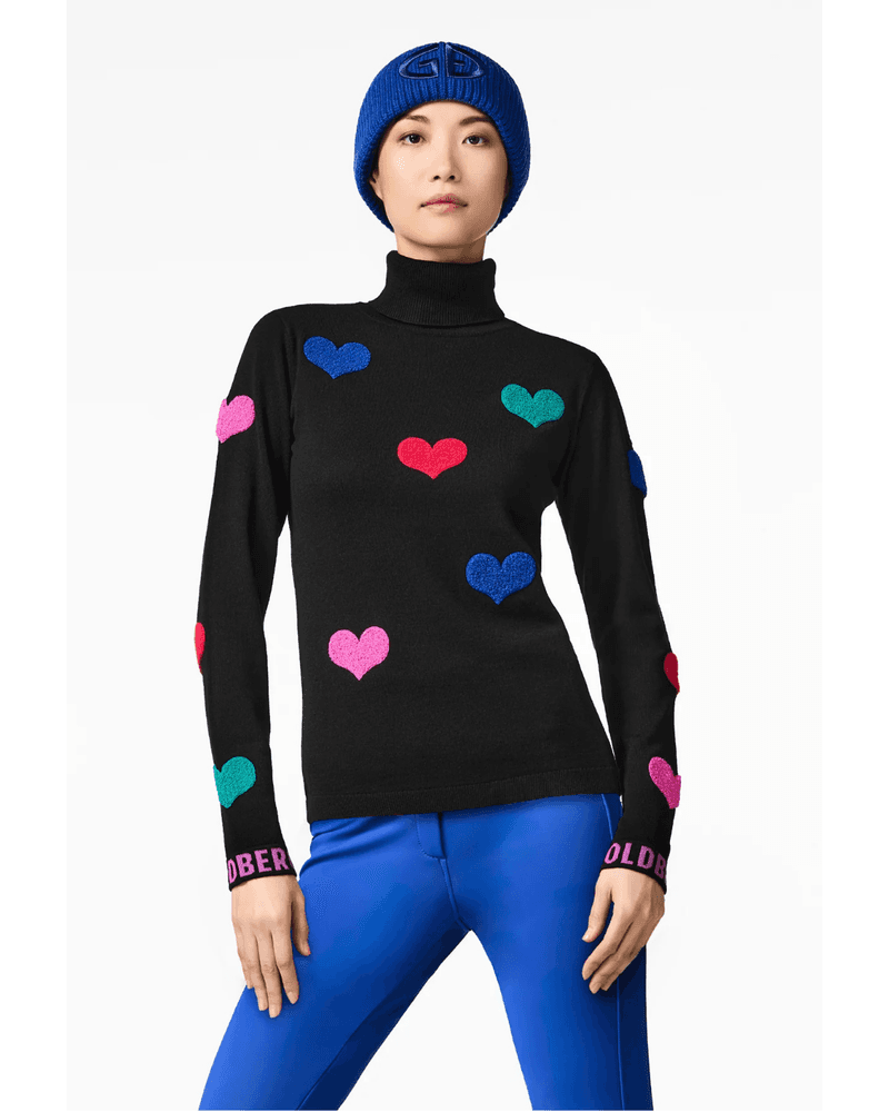 BACIO long sleeve knit sweater Zwart 1 BACIO long sleeve knit sweater Zwart 1