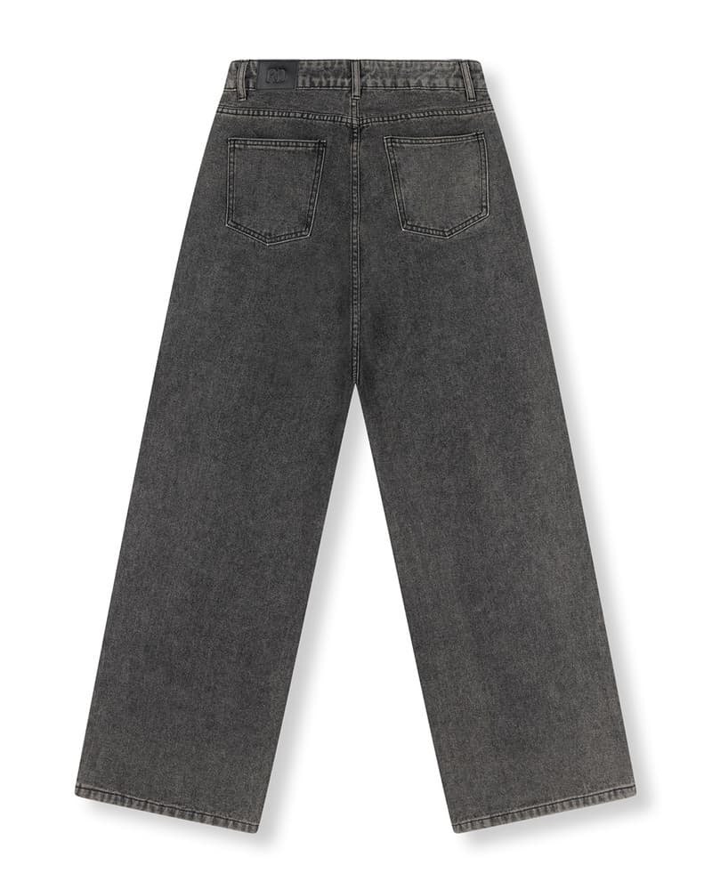 Ladies Woven Denim Pants Stus Payton Antraciet Ladies Woven Denim Pants Stus Payton Antraciet