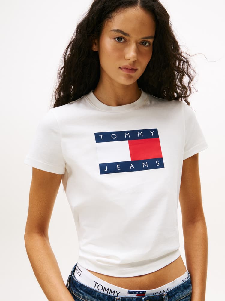 Tjw Reg TJ Flag SS Tee Ecru Tjw Reg TJ Flag SS Tee Ecru