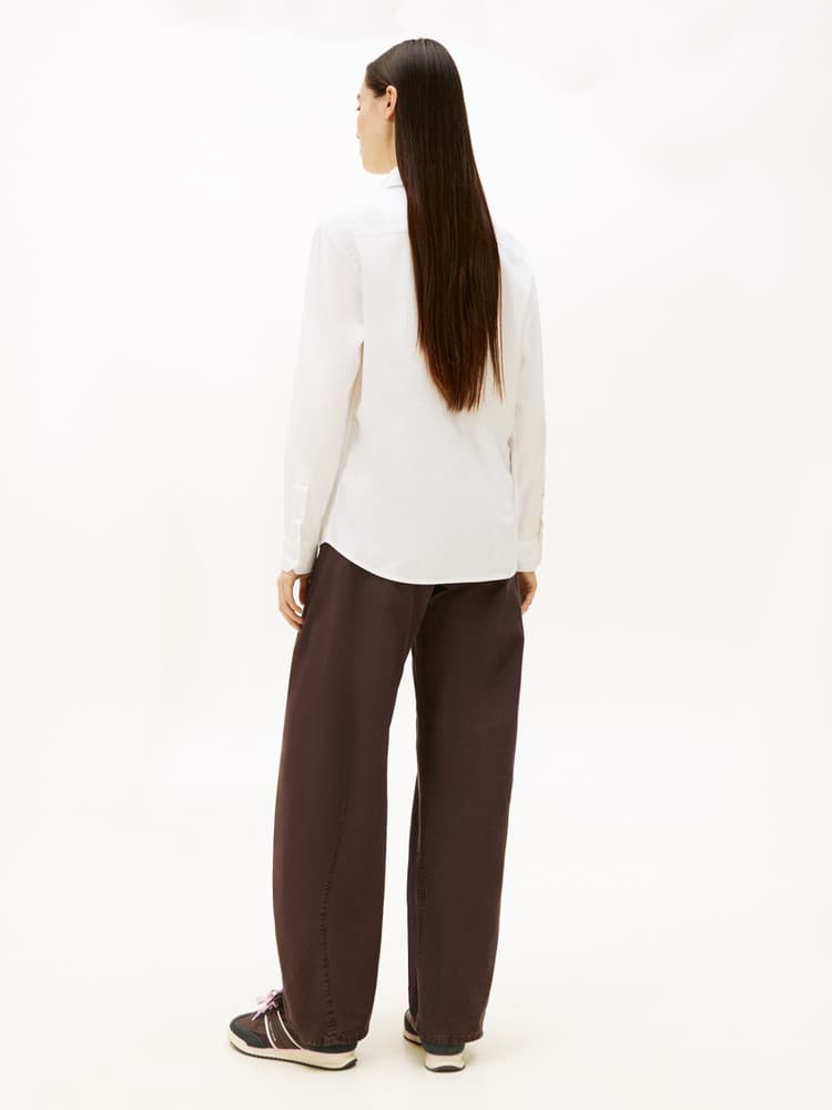 TJW Reg Oxford Shirt Ecru TJW Reg Oxford Shirt Ecru