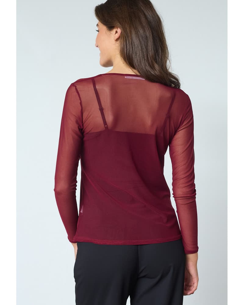 NEW GANI-22 Blouse Bordeaux NEW GANI-22 Blouse Bordeaux