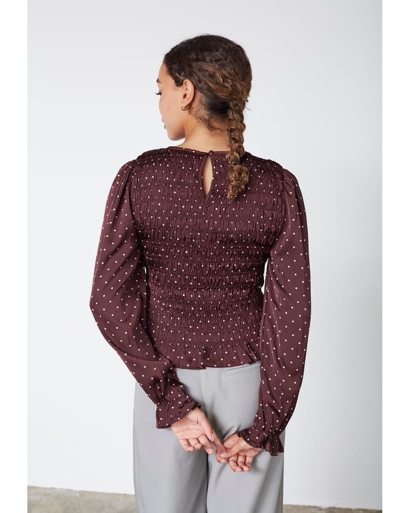 NIX-LS10 Blouse Bordeaux NIX-LS10 Blouse Bordeaux