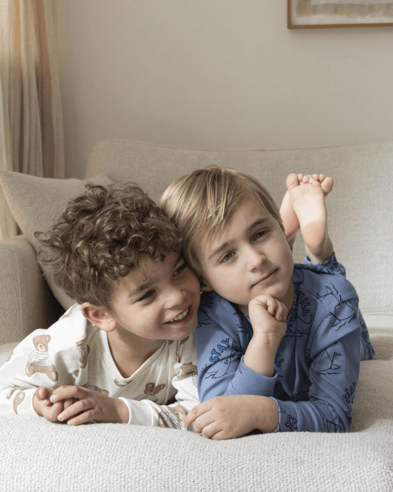 Willy Walrus Premium Sleepwear Blauw Willy Walrus Premium Sleepwear Blauw