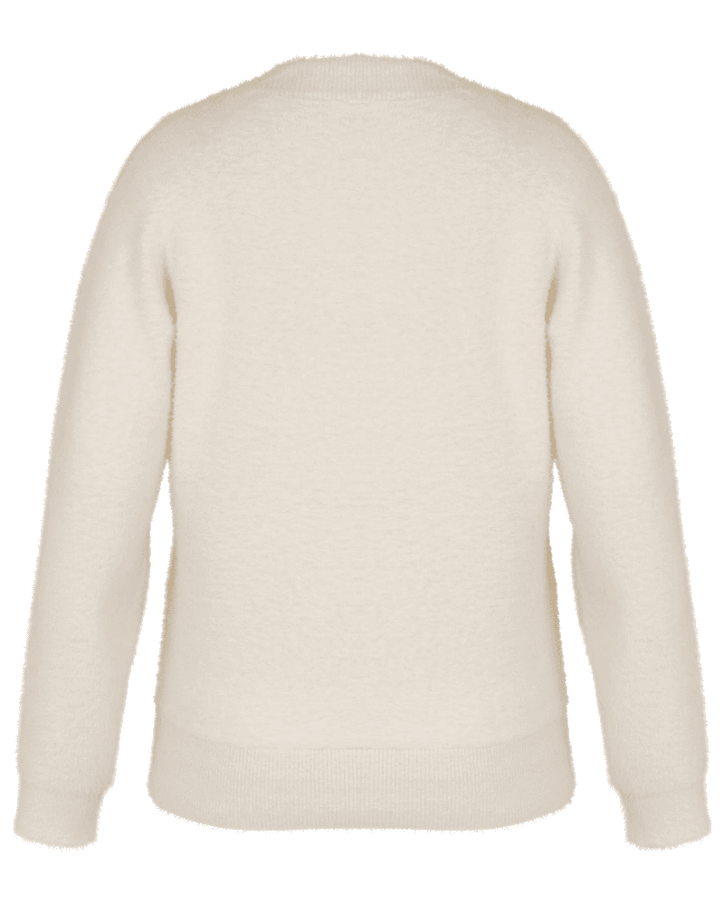 Nuri wrap pullover Ecru Nuri wrap pullover Ecru