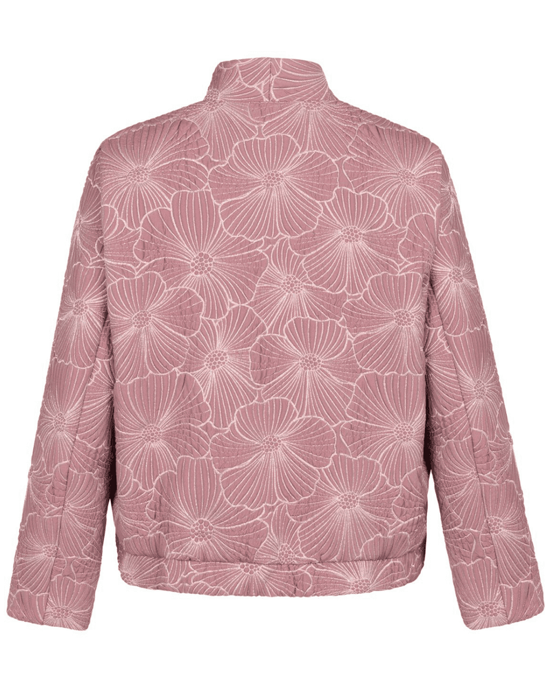 Estella jacquard jacket Roze Estella jacquard jacket Roze