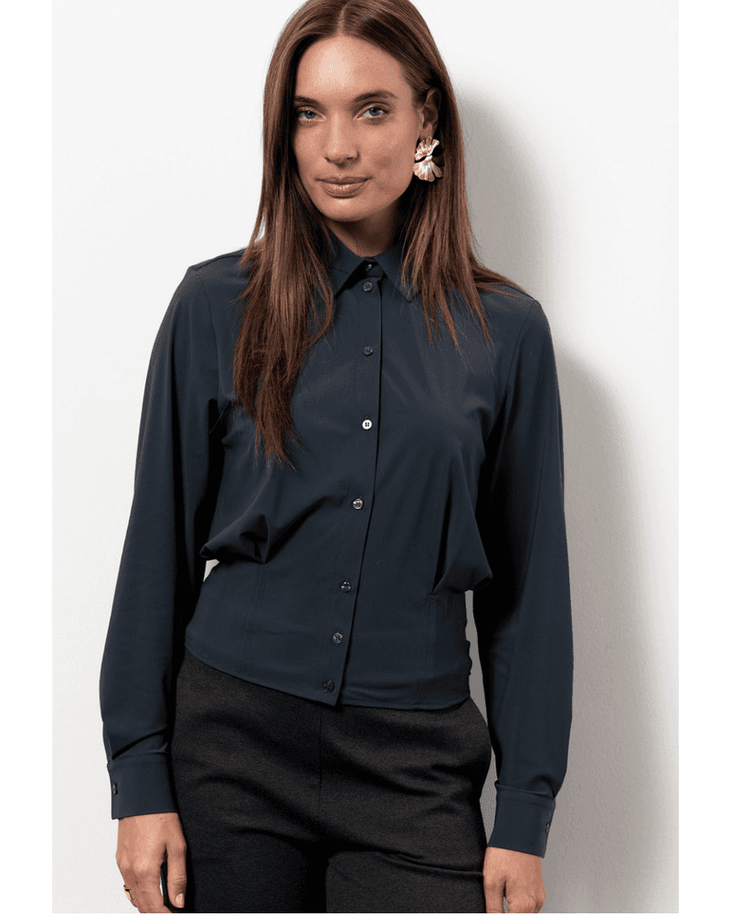 Geesje blouse Antraciet Geesje blouse Antraciet
