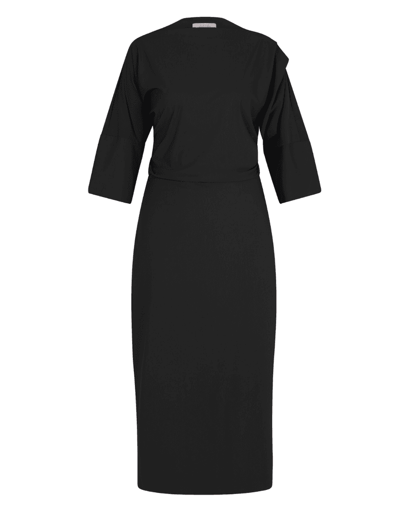 Ineke LS dress Zwart 1 Ineke LS dress Zwart 1