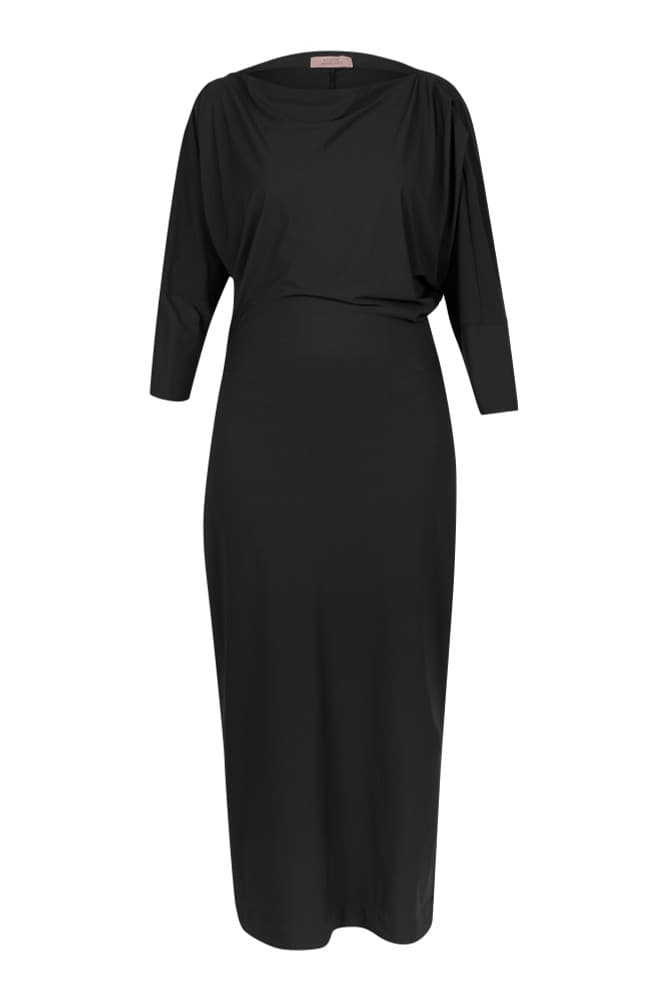 Ineke LS dress Zwart 1 Ineke LS dress Zwart 1