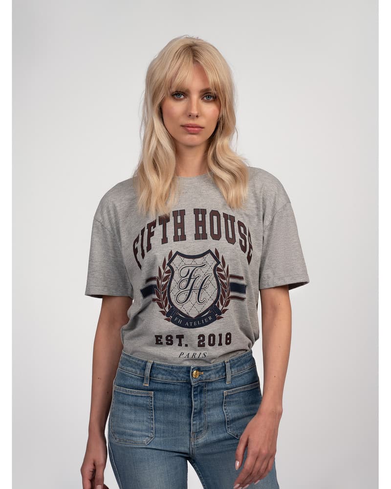 Logan T-shirt Grijs Logan T-shirt Grijs