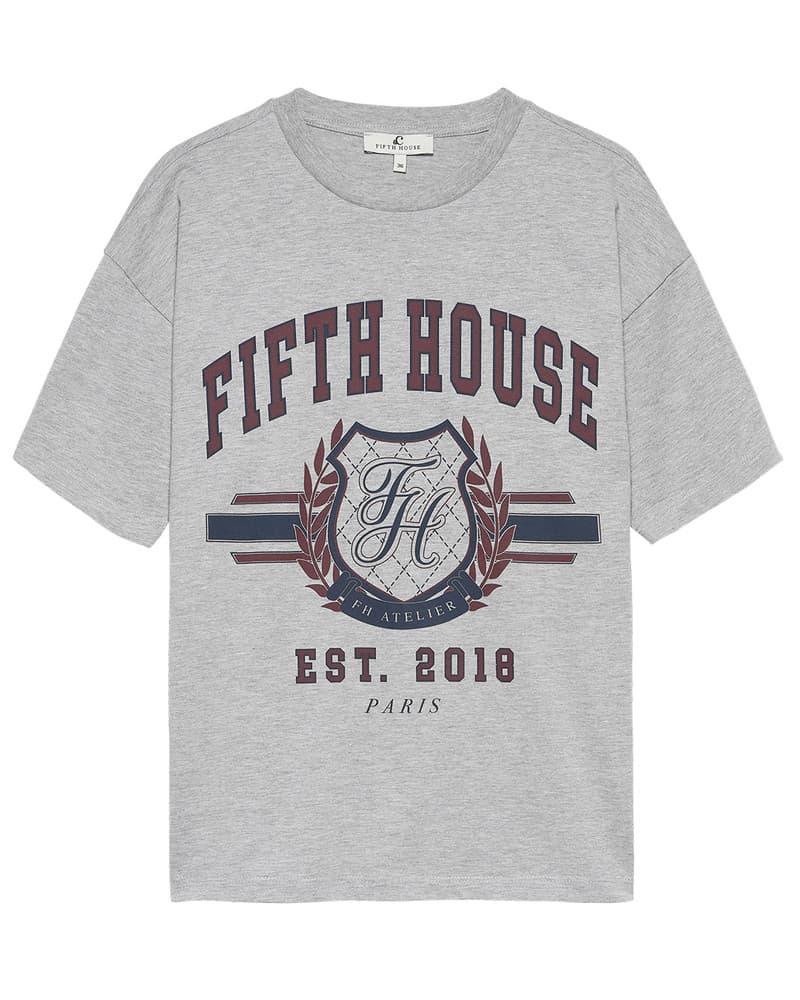 Logan T-shirt Grijs Logan T-shirt Grijs