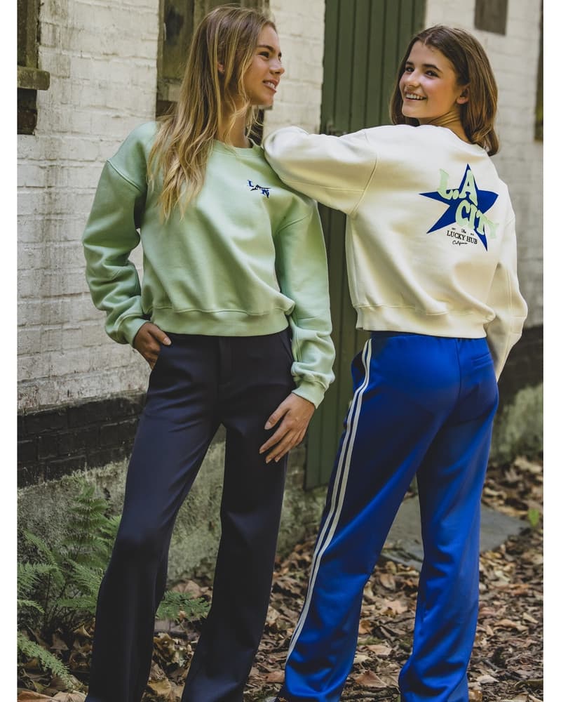 10sixteen Sporty Pants Stripes Blauw 10sixteen Sporty Pants Stripes Blauw