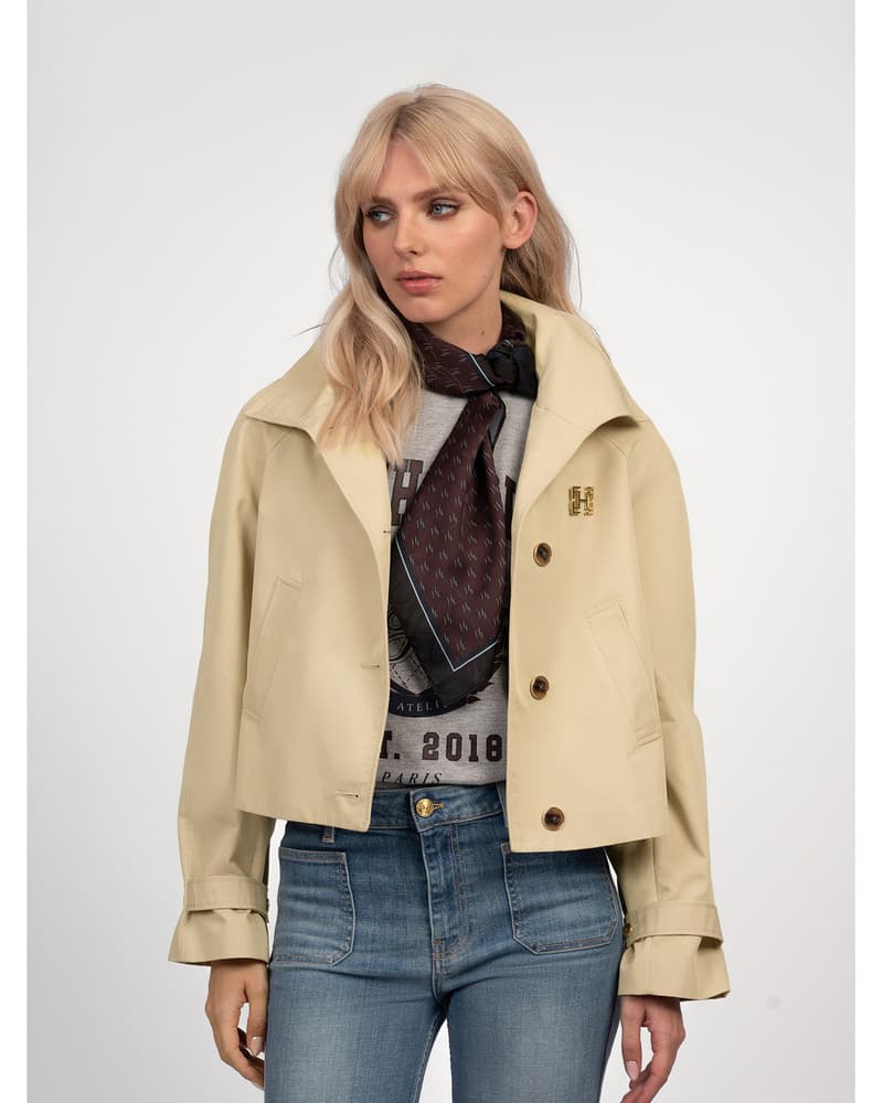 Leala Coat Beige Leala Coat Beige