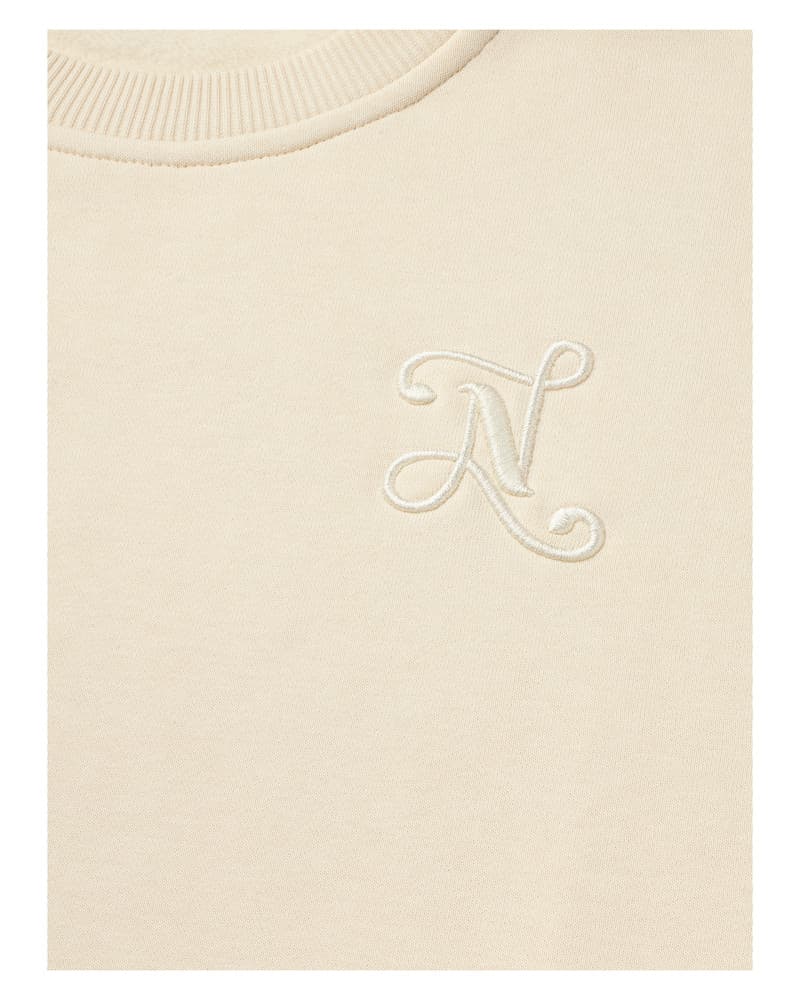 Nikkie Swirl Sweater Off White Nikkie Swirl Sweater Off White