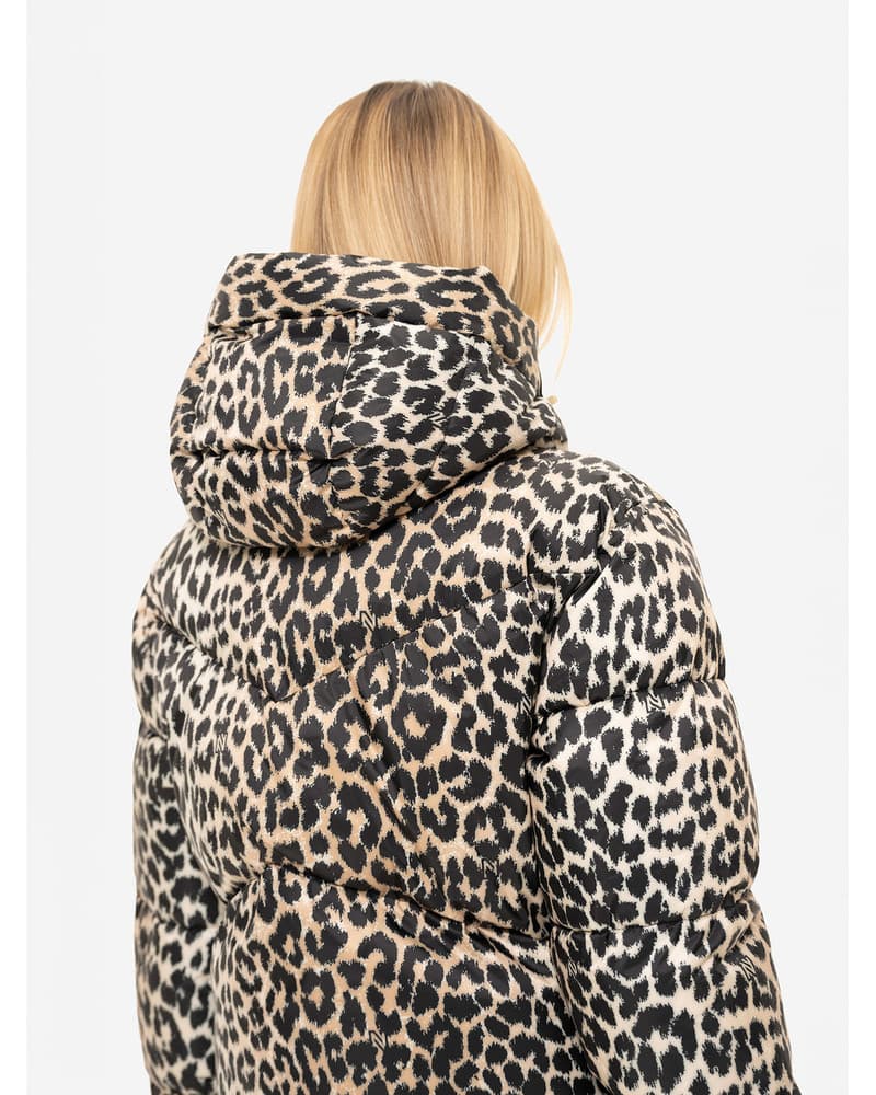 Newport Leopard Jacket Beige Newport Leopard Jacket Beige