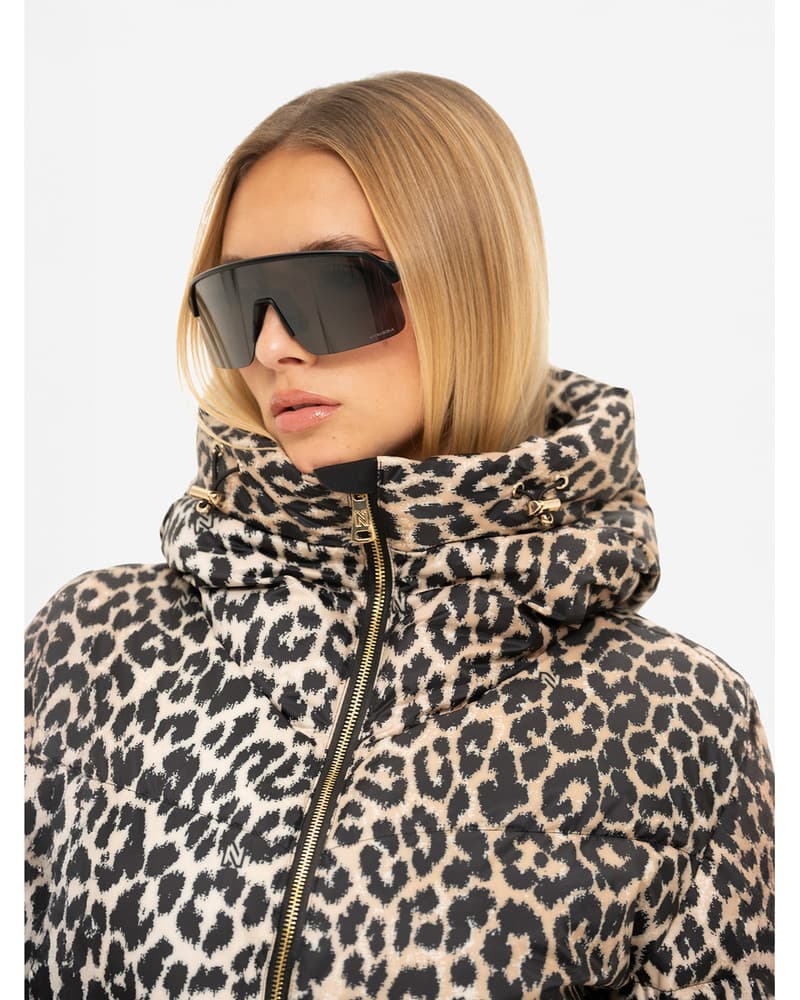 Newport Leopard Jacket Beige Newport Leopard Jacket Beige