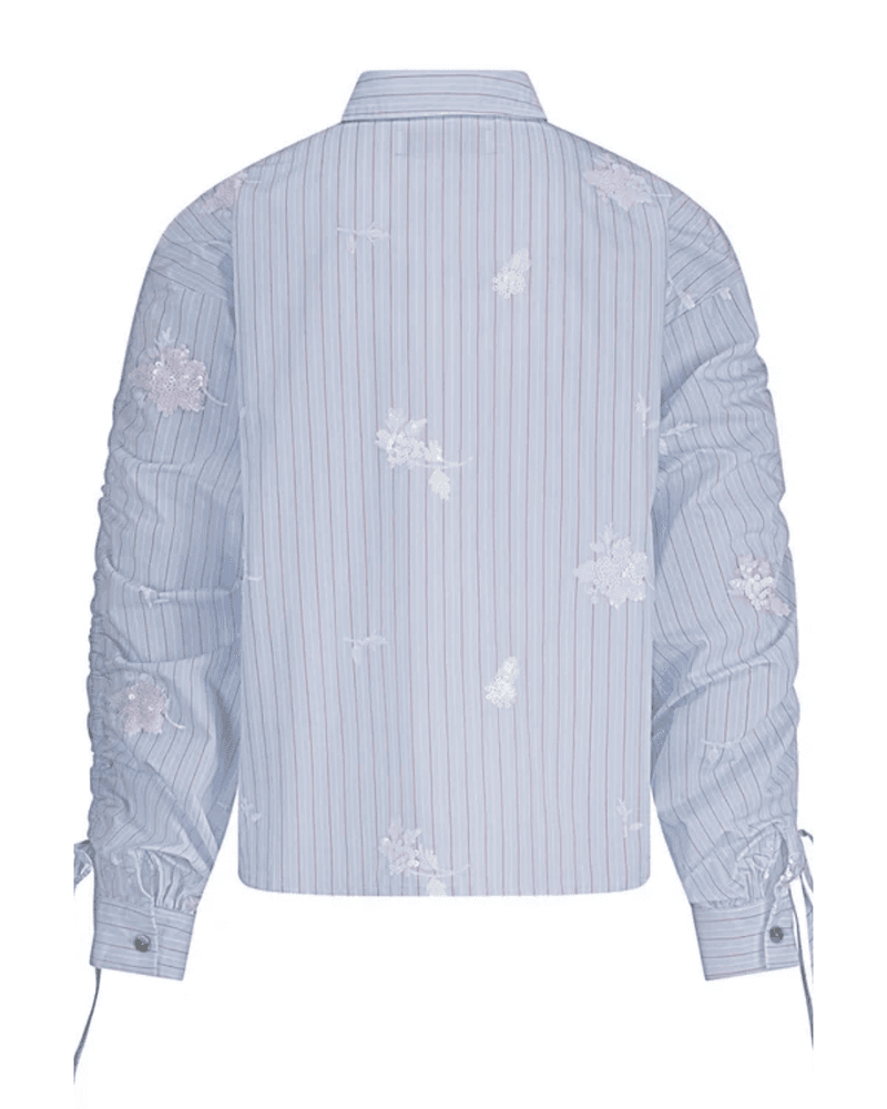 Rosa Blouse Stripe Licht Blauw Rosa Blouse Stripe Licht Blauw