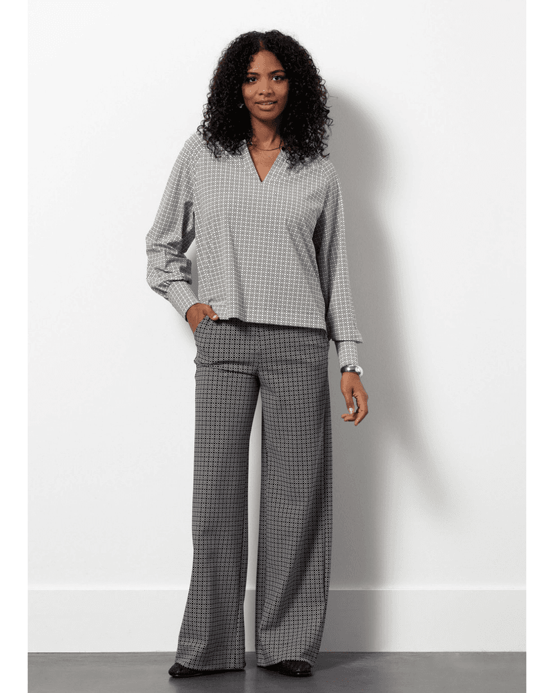 Charleze circle blouse Off White Charleze circle blouse Off White