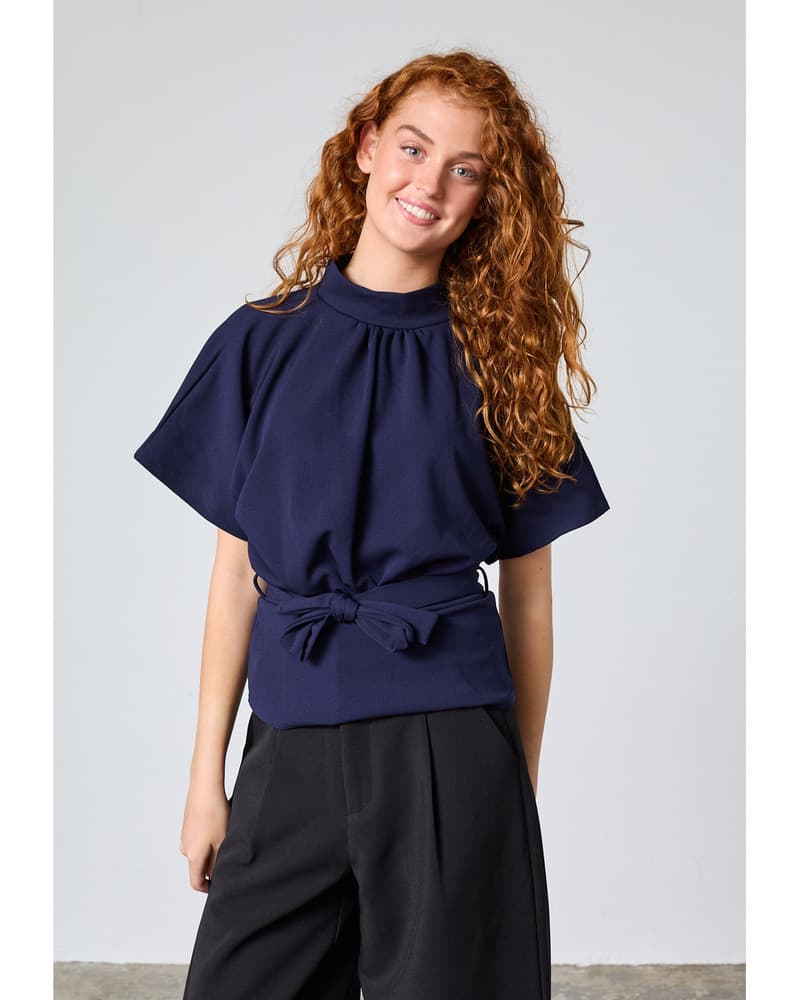 GIRL-TOP6 Tops Blauw GIRL-TOP6 Tops Blauw