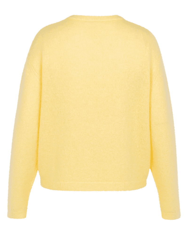 Bibi mohair cardigan Geel Bibi mohair cardigan Geel