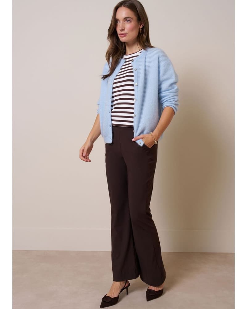 Bibi mohair cardigan Licht Blauw Bibi mohair cardigan Licht Blauw