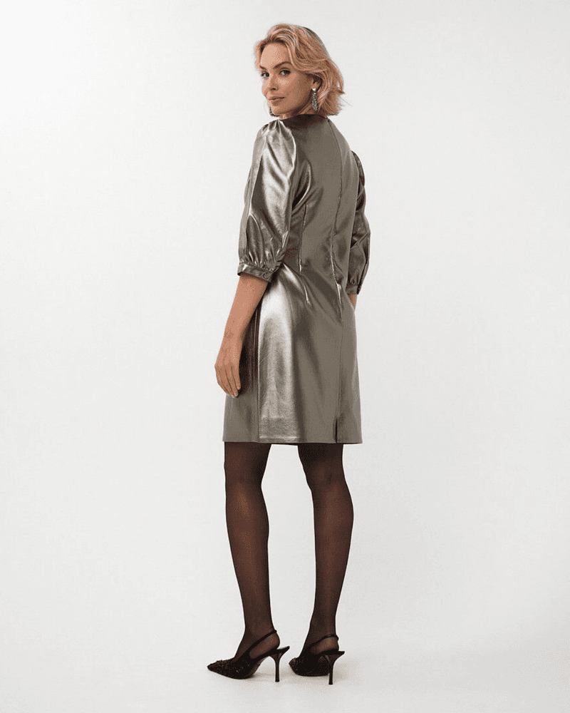 Dress PU Zilver Dress PU Zilver