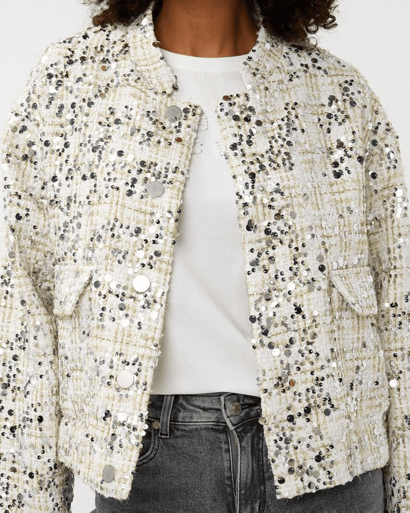 Jacket bomber sequins Off White Jacket bomber sequins Off White