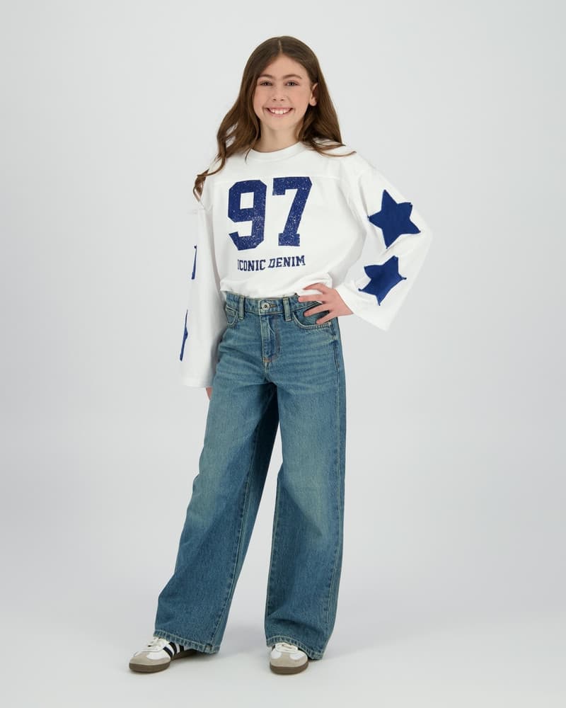 Janice Longsleeve Stars Wit 1 Janice Longsleeve Stars Wit 1