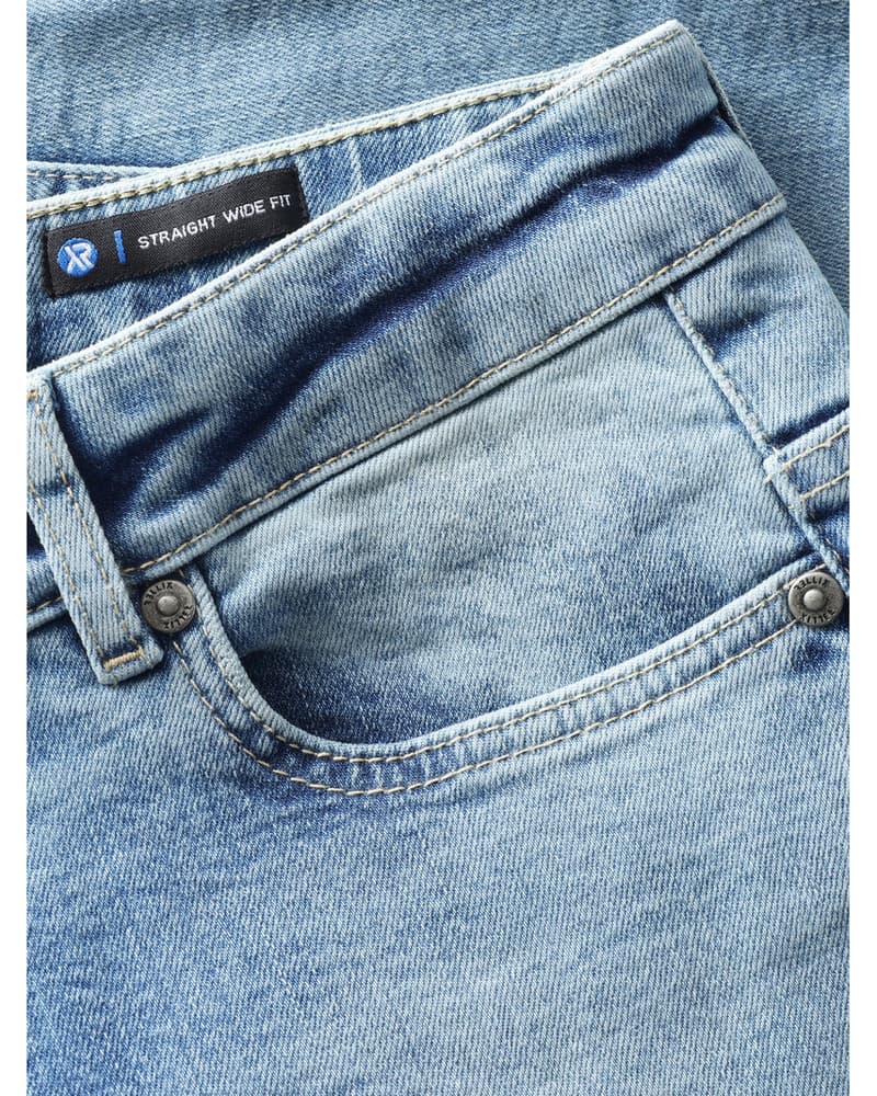 2612 Straight Wide Fit Jeans Blauw 2612 Straight Wide Fit Jeans Blauw