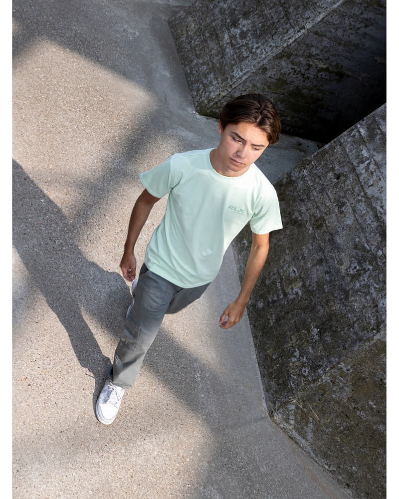 T-Shirt RLX Backprint Washed Groen T-Shirt RLX Backprint Washed Groen