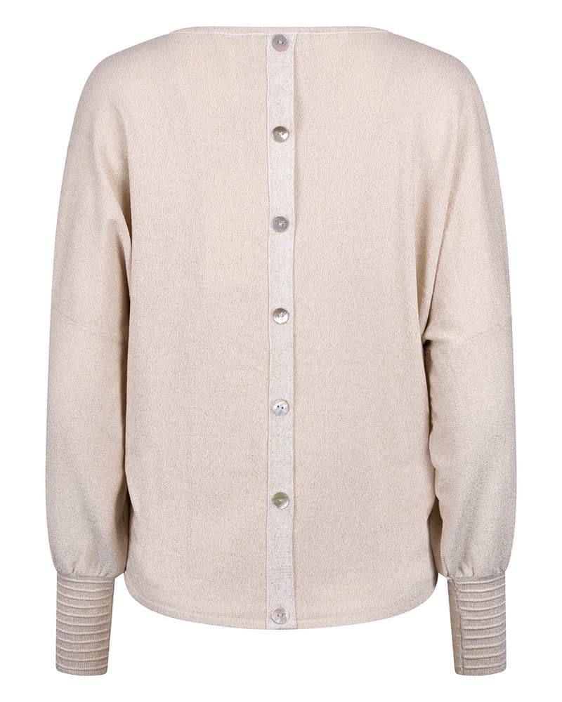 Jorien Pullover Lurex Zand Jorien Pullover Lurex Zand