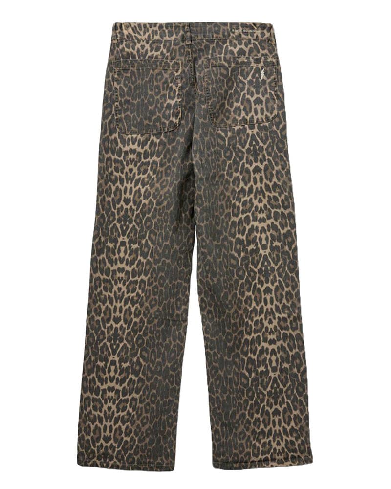 SIENNASW LEOPARD TROUSERS Bruin 1 SIENNASW LEOPARD TROUSERS Bruin 1