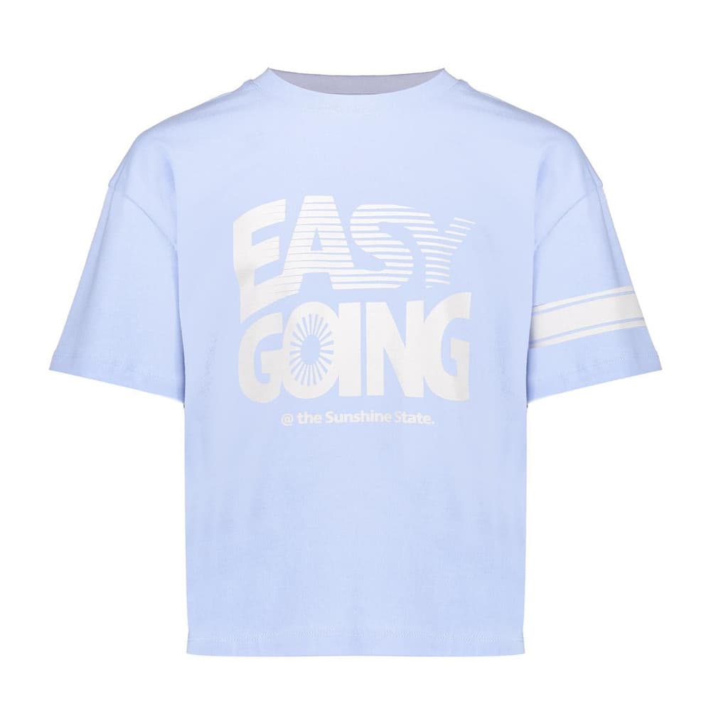 T-shirt easy going Licht Blauw T-shirt easy going Licht Blauw