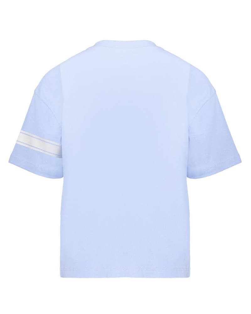 T-shirt easy going Licht Blauw T-shirt easy going Licht Blauw