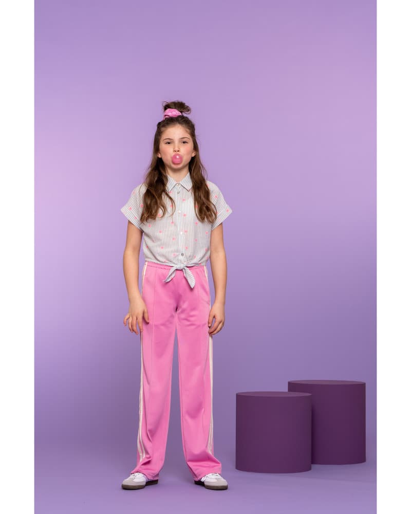 Track pants stripe Roze Track pants stripe Roze
