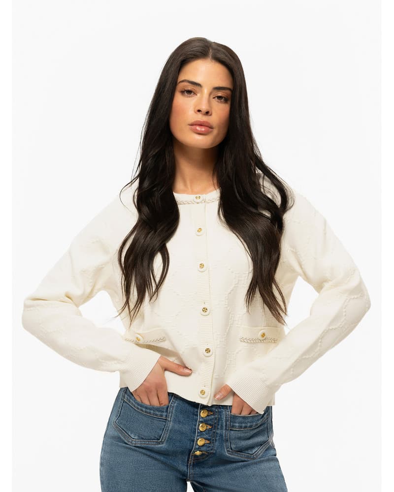 Maxie Cardigan Ecru Maxie Cardigan Ecru