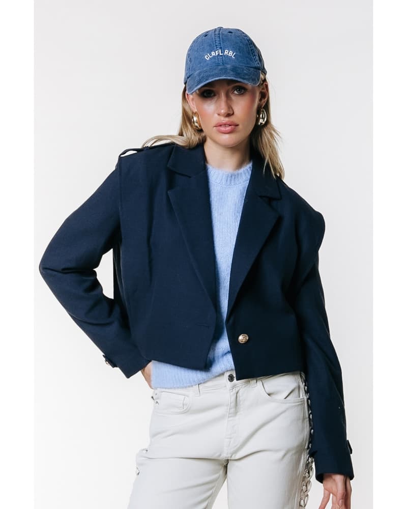 Beau Marine Blazer Blauw Beau Marine Blazer Blauw