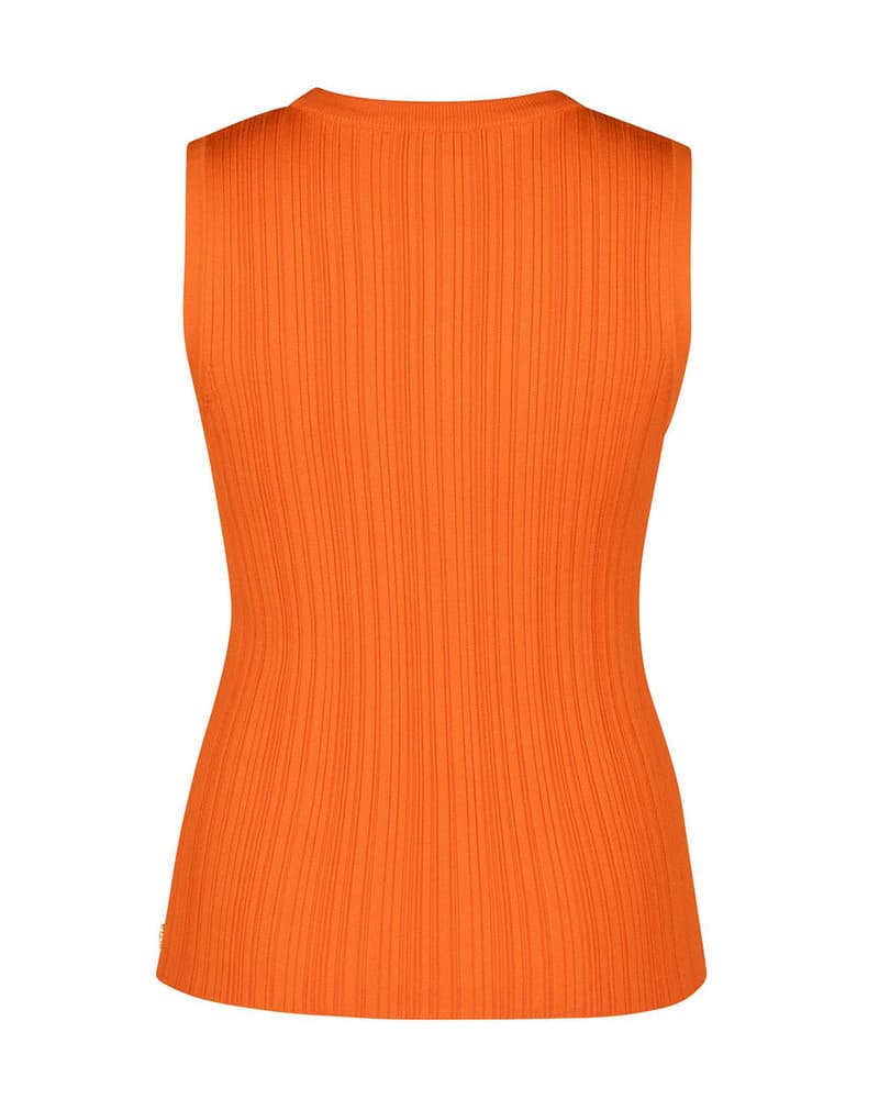 Jenae rib top Oranje Jenae rib top Oranje