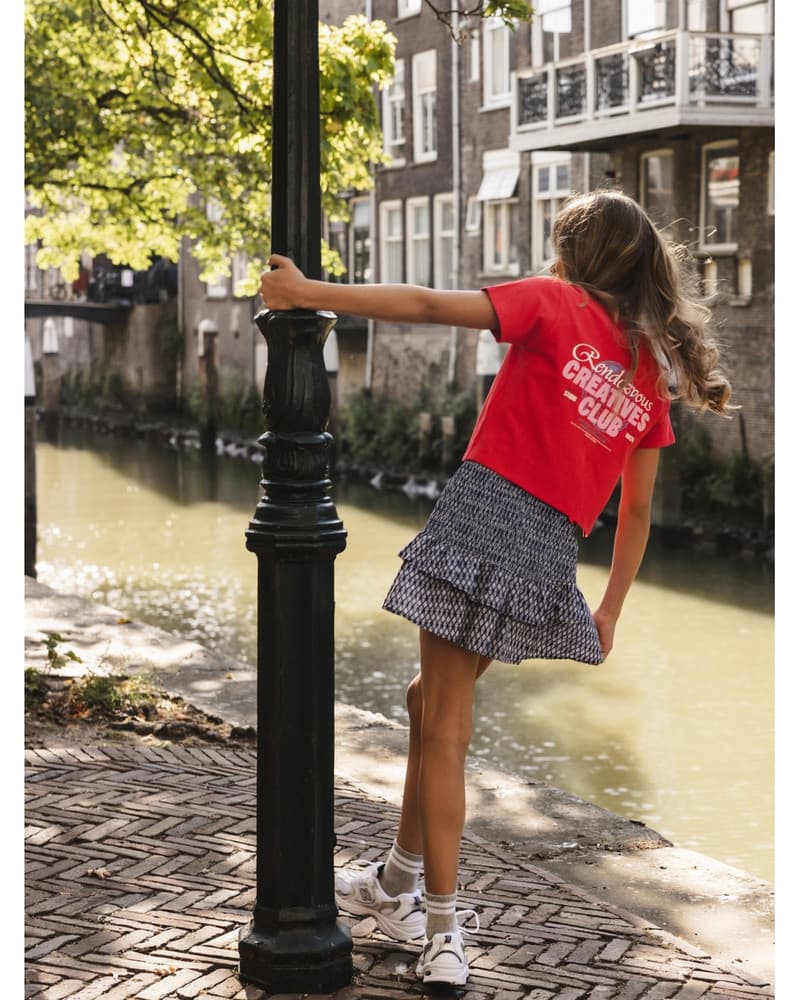 10sixteen Skort Ethnic Blue Blauw 10sixteen Skort Ethnic Blue Blauw