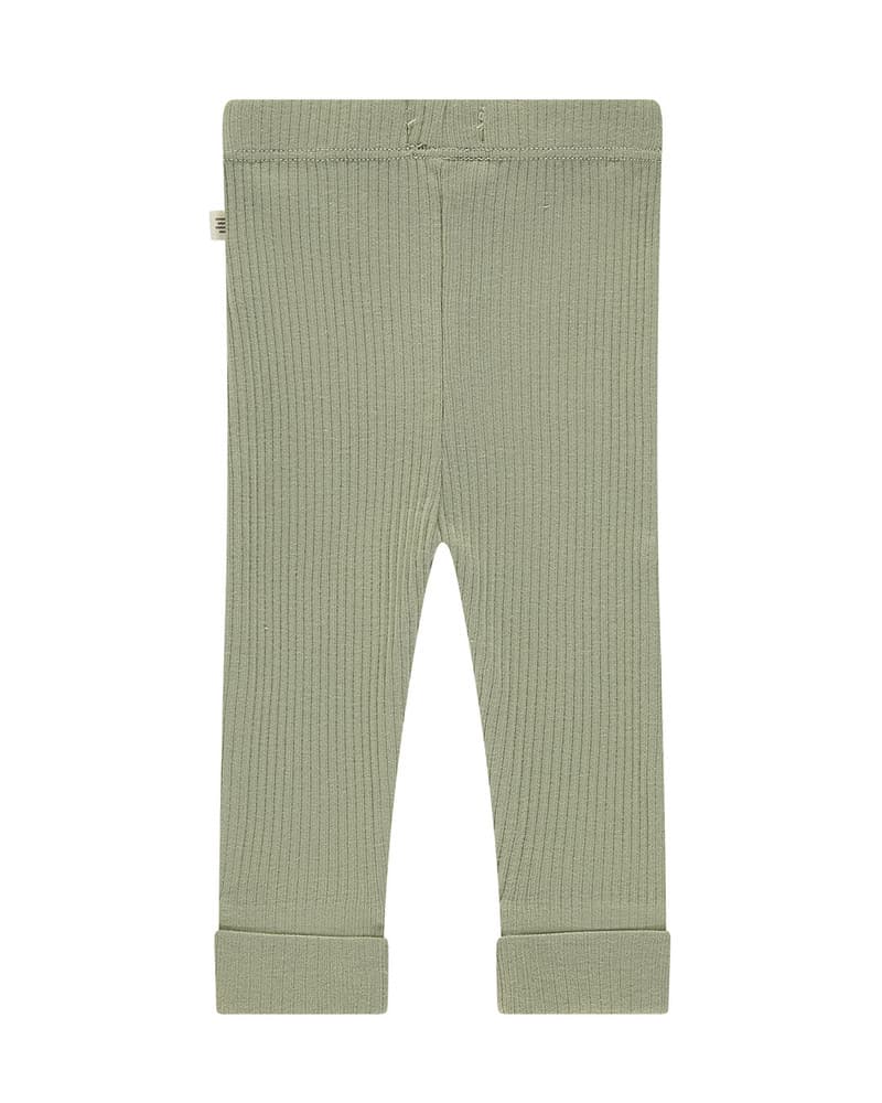 baby pants rib omslag spring Groen baby pants rib omslag spring Groen