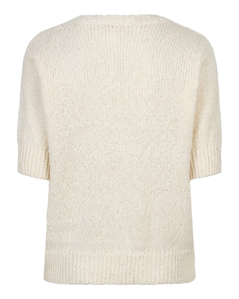 Sweater s/slve sequins Ecru Sweater s/slve sequins Ecru